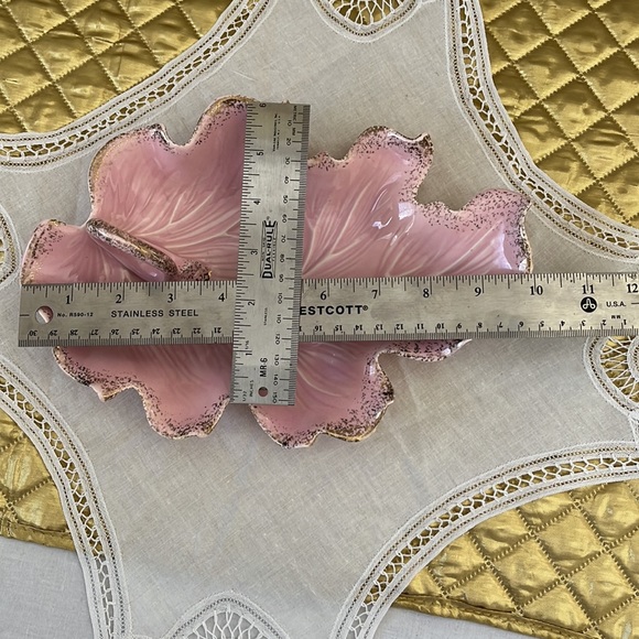 🎉HOST PICK🎉 Ceramic Leaf dish MCM California Pottery - Picture 4 of 7